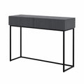 Schminktisch – 110 cm, mit Schubladen, Schwarz