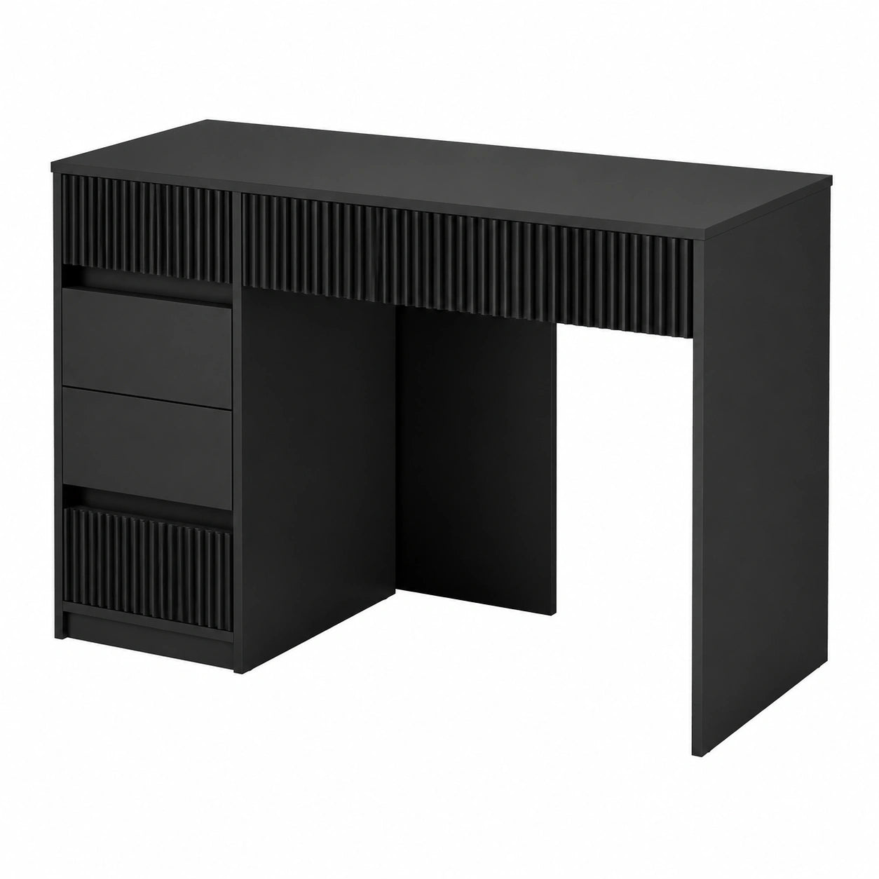 Schminktisch – 120 cm, Schwarz